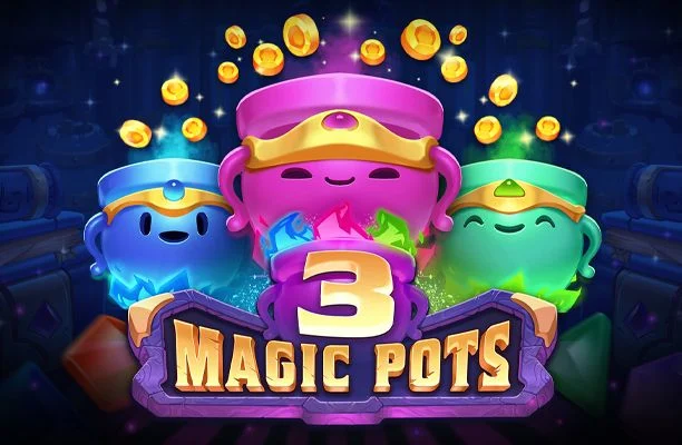 สล็อต 3 Magic Pots: สล็อตธีมเวทย์มนตร์พร้อมโบนัสสุดเย้ายวน